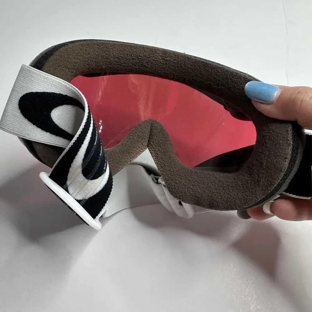 Oakley A Frame 2.0 White Frame Prizm Mirror Snow Goggles